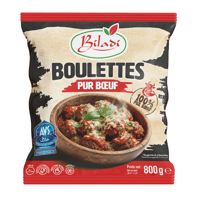 Boulettes pur bœuf — 800 g