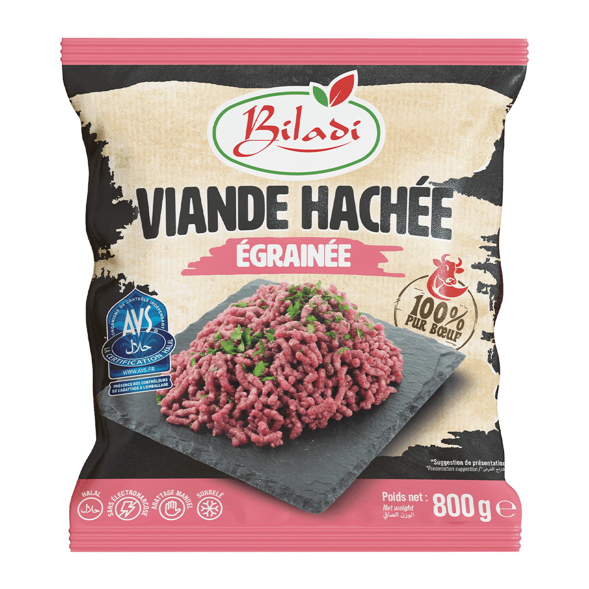 Viande hachée égrainée — 800 g