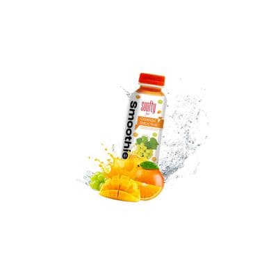 Smoothie orange-raisin
