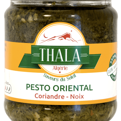 Pesto oriental — coriandre & noix