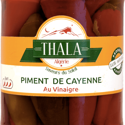 Piments de Cayenne au vinaigre