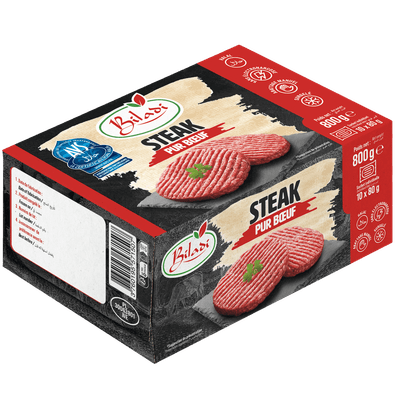 Steak pur bœuf — 800 g