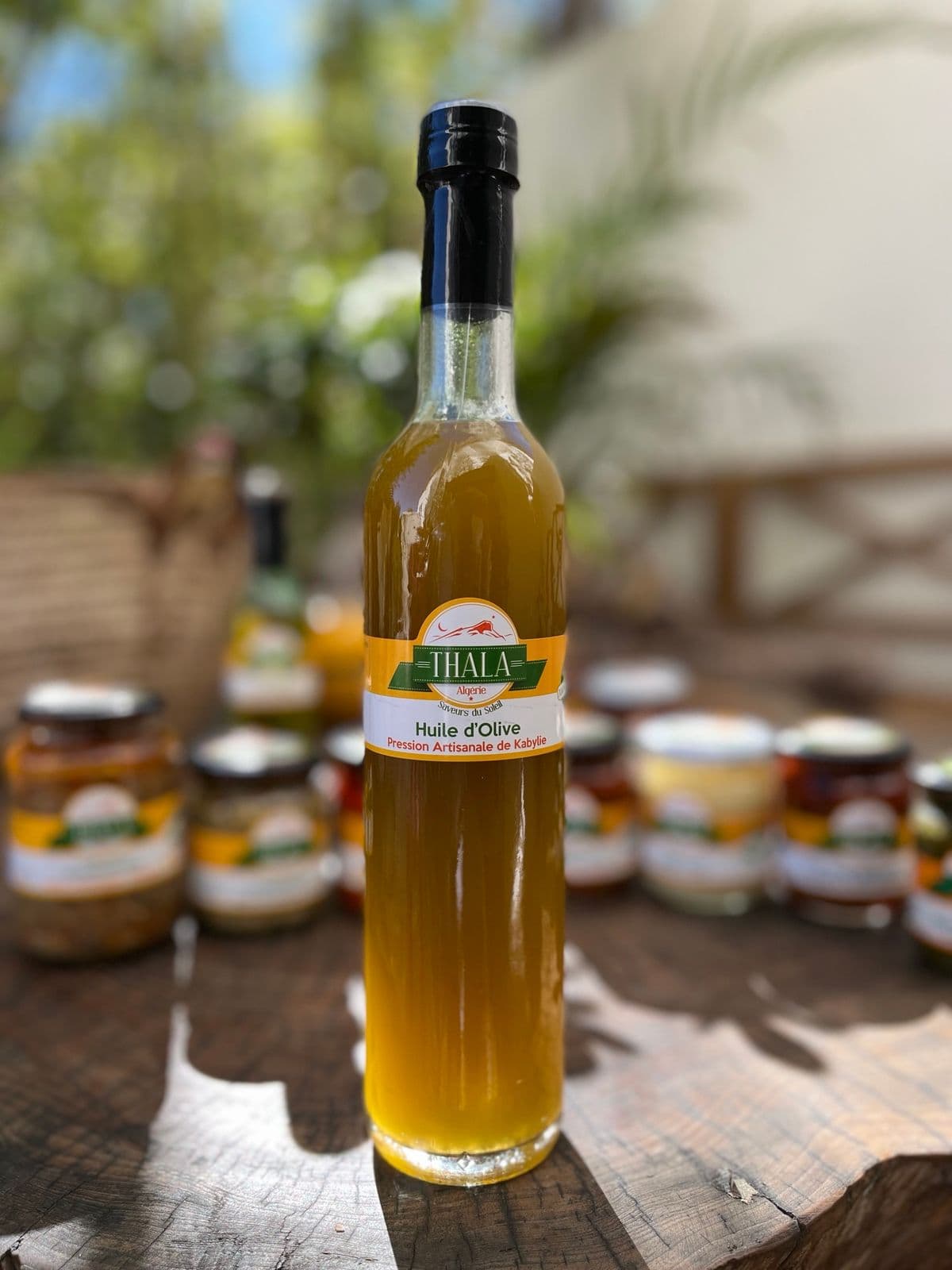 Huile d’olive de Kabylie — pression artisanale