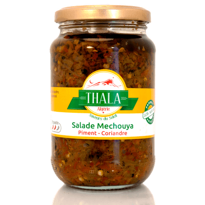 Salade mechouya — piment & coriandre