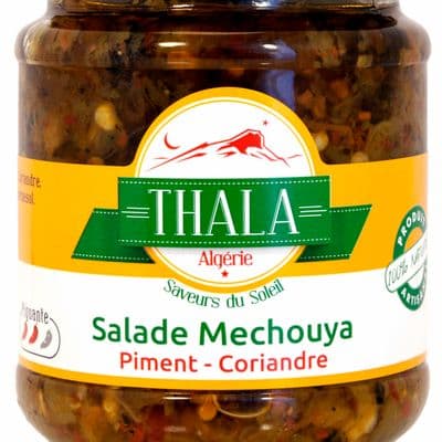 Salade mechouya — piment & coriandre