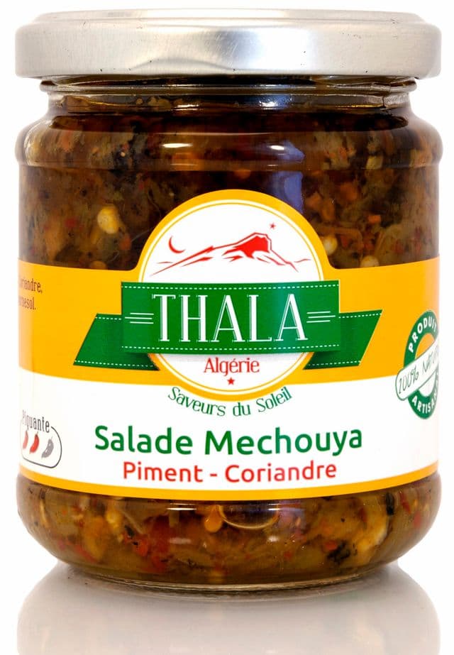 Salade mechouya — piment & coriandre