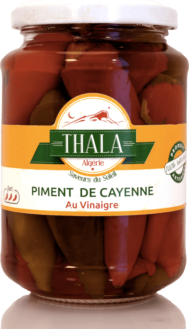 Piments de Cayenne au vinaigre