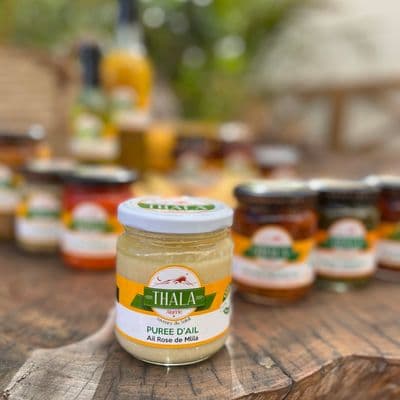 Purée d’ail — ail rose de Mlila